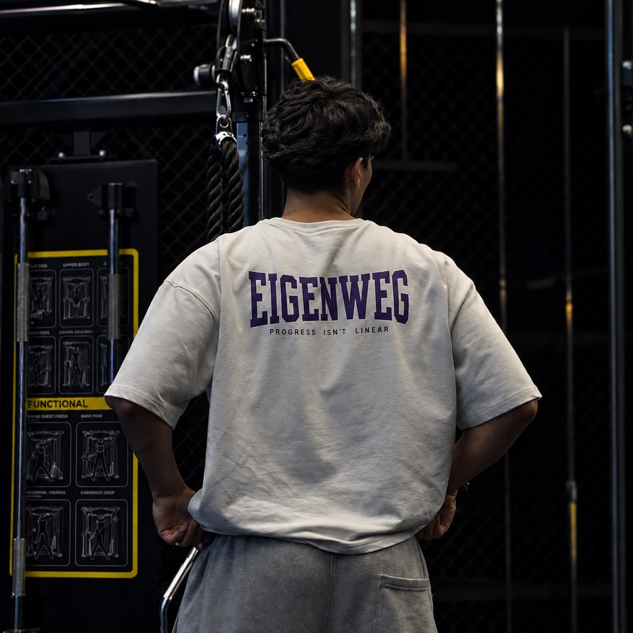 EIGENWEG Heavyweight Oversized Graphic T-Shirt